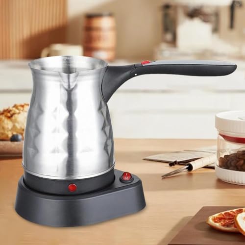 Pava eléctrica turca para café y té, acero inoxidable miniatura 4