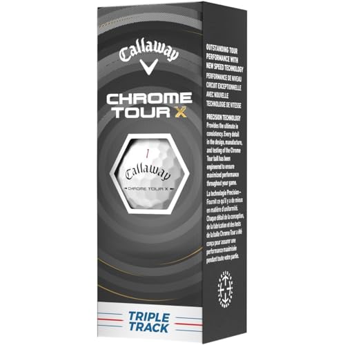 �L�����E�F�C(Callaway) �S���t�{�[�� CHROME TOUR X TRIPLE TRACK�{�[�� �X���[�u(3����) �z���C�g BL CG CHRM TOUR X 26 TRPTRK 3B PK