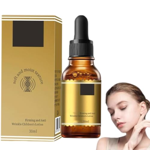 Sérum facial reafirmante y antiarrugas, sérum reafirmante antiarrugas, reduce líneas de expresión y reafirma la piel, sérum facial y voluminoso, hidrata y nutre para todo (1 piezas)