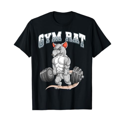 Gym Rat Fitness Bodybuilding Camiseta