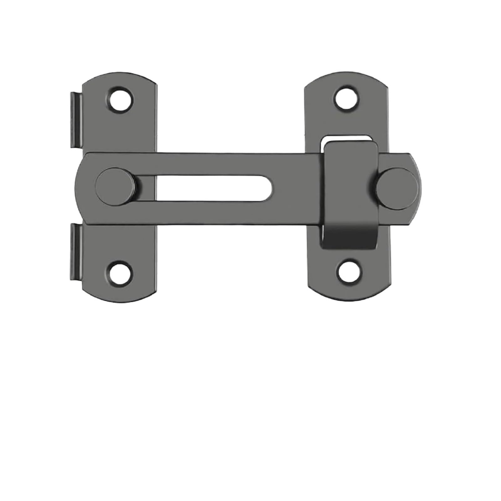 Dqzrtueca One Color 2 Pcs Barn Door Lock, 180 Degree Flip Sliding