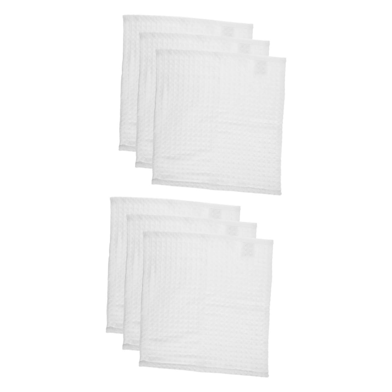 FOMIYES 2 Set Di Salviette Per Il Viso Struccanti Morbidi Panni in Cotone Riutilizzabili E Assorbenti 3 Pezzi*2