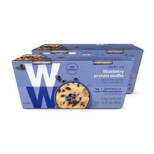 WW Blueberry Muffin Mug Cake - 3 SmartPoints - 2 Boxes (4 Count Total) - Weight Watchers Reimagined