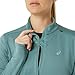 ASICS Women's Road Winter 1/2 Zip MID Layer Running Apparel, XS, Celadon