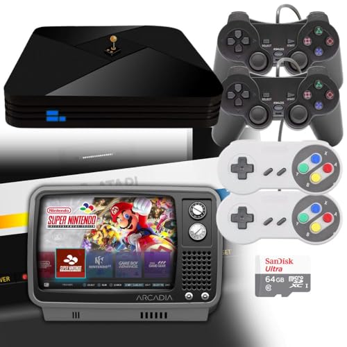 Vídeo Game Retro 93.000 mil Jogos 2 Controles Console de jogos 64GB