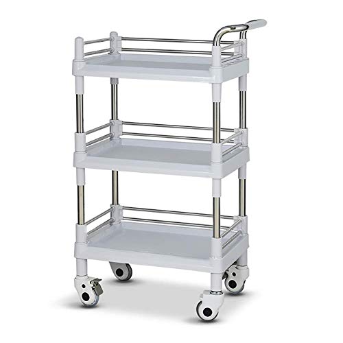 Chariot de rangement mobile à roulettes pour cuisine et salle de bain