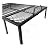 Premium Argentine Grill - Iron Argentina Grill - BBQ Parrilla Asador- Grill with built-in stake (40 x 20 in)