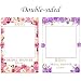 Bridal Shower Photo Booth Frame Party Supplies Double-Sided Rose Flower Bachelorette Photo Props Photobooth Wedding Selfie Personalized Decorations (Rose Flower)