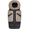 7AM Enfant Stroller Blanket 212 - Adjustable Baby Car Seat Zipped Blanket for Babies Winter, Unisex Multi Purpose Fleece Lined Warm Hooded Toddler Footmuff Water Repellent | (6M - 4T)