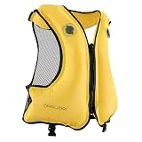 FORWEWAY Aufblasbare Schwimmhilfe Schwimmweste für Erwachsene (bis 100 kg...