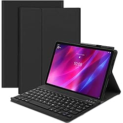 Lenovo Tablet P11 128Gb Lapiz Teclado Teclado Lenovo Tab P11, Teclado Lenovo Tab P11 plus, Lenovo Tab P11 Plus Funda con Teclado,Teclado Español Ñ Bluetooth Desmontable para Tableta Lenovo Tab P11 y P11 Plus TB-J606/TB-J607, Negro