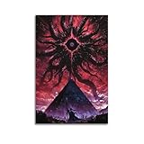 PPOXXFFE Póster decorativo de la estrella negra con texto en inglés 'Talk About The Hot Black' (30 x 45 cm)