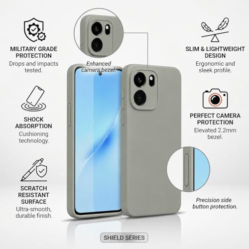 Image of FIRST MART Matte Silicone Back Cover for OnePlus Nord CE 6 - Green