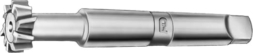F&D Tool Company 14401-A1210 T-Groove Cutter, High Speed Steel, Taper Shank, 1/4