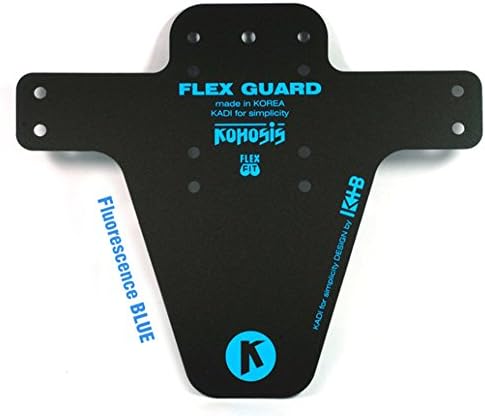 Kohosis MTB Bike Easy Installation Flex Mud Guard, Cycling Fender, Various colors (Blue)