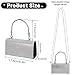 Imagen de Tunejoy Bolso de Mano de Diamante para Mujer Bolso de Fiesta Noche de Moda Bolsos de Lentejuelas Brillante Clutch Elegantes Bolsos para Novias para Bodas Bailes Banquetes