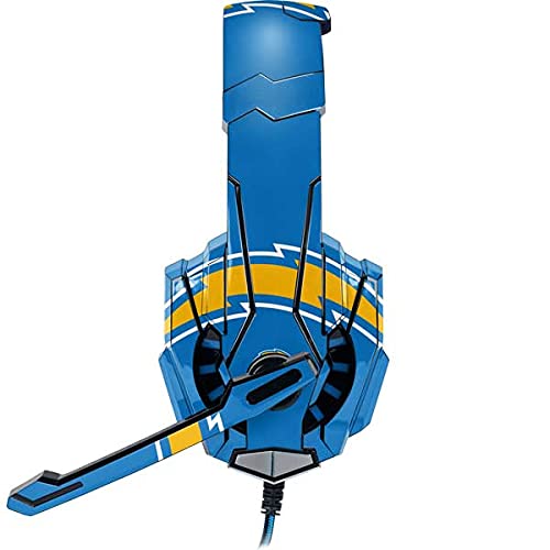 Skinit Decal Audio Skin Compatible with PowerBeats Pro - Officially Licensed NFL Los Angeles Chargers Design