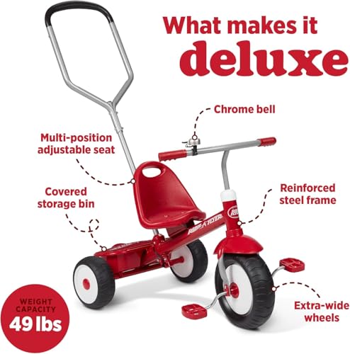 Radio Flyer Deluxe Steer & Stroll