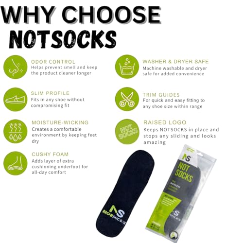 NotSocks Insole Covers Comfort para Flats y Sneakers miniatura 4
