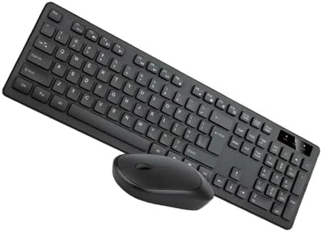 Subzero KB60 2.4GHz Kablosuz Q Klavye ve Mouse Seti, Siyah (Siyah) - Görsel 1