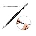 JOVITEC 3 Pieces 2.0 mm Mechanical Pencil with Color and Black Cases Refills for Students Teacher for Draft Drawing Writing Crafting Art Sketching