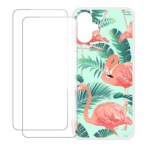 UOGNADGD Samsung Galaxy A25 5G Japan SC-53F SM-A253 �Ƃ̌݊������� �J�X�^���J���t���P�[�X�{�����K���X�ی�t�B����2���t�� ? �Ռ��z�������h�~ (�t���~���S)