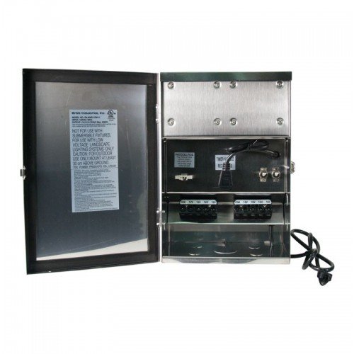 Orbit TRT-600-SS 600W Timer Ready 12V LTG Transformer -Stainless Steel Cabinet