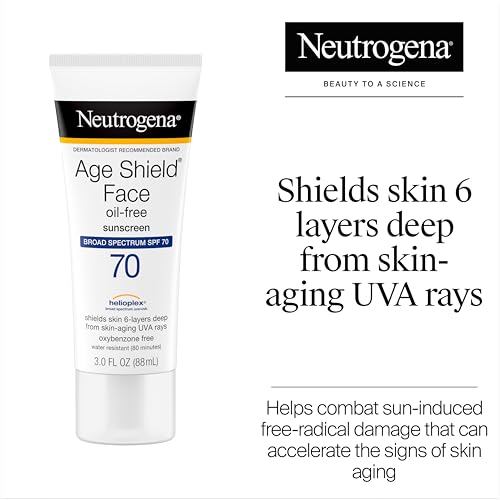 Image of Neutrogena Age Shield Face Sunblock Spf 70-3 oz Cream