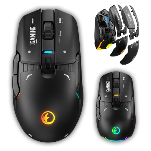 Souris de jeu double mode pour setup gaming épuré et sans fil G03
