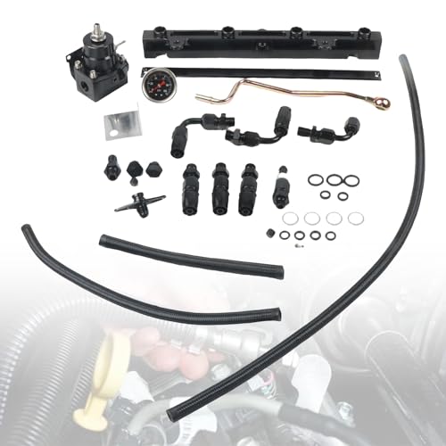 COPACHI Fuel Line Kit k swap K Series Tucked k20 side winder Compatible with Civic Integra AN6 K20 K24 DC2 EG EK After-Market Parts