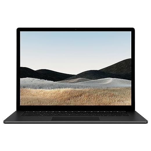 Microsoft Surface Laptop 4 13.5" Intel Core i5 1145G7 8GB RAM 256GB SSD Windows 10 Pro - Matte Black, 5BL-00026