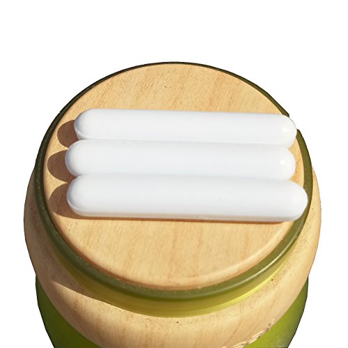 BBTCTY Magnetic Stirrer Stir Bar PTFE Magnetic Mixer Stir Bars (7X40mm, Cylinder Shape, 10PCS)