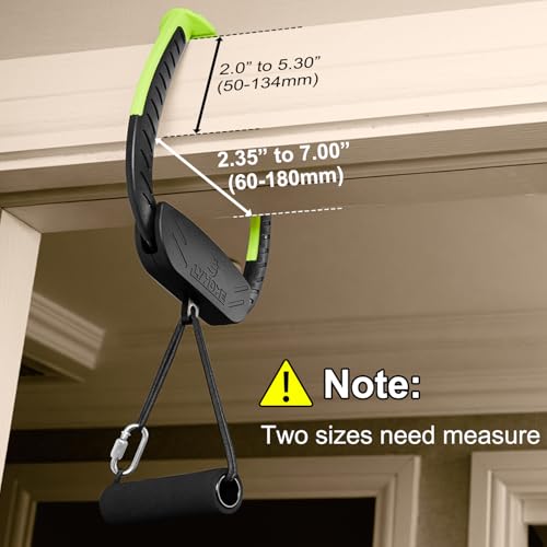 Portable Pull Up Bar for Doorway,Adjustable Home Gym Equipment, No Screws Installation, 250lbs Weight Capacity, Dual Handle Design for Pull-Ups,Chin-Up Core Training