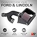 K&N Cold Air Intake System: High-Flow Air Filter, Increase Performance & Towing: Compatible with 2017-2024 FORD/LINCOLN: Expedition, F150, F150 Raptor, Navigator, 63-2599