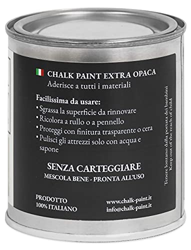 Chalk Paint Everything® Beige Freddo Kreidefarbe Wasserbasis für Alle Oberflächen einfach zu verarbeiten ohne schlechten Geruch - Chalk Paint Extra Matt (250 ml)