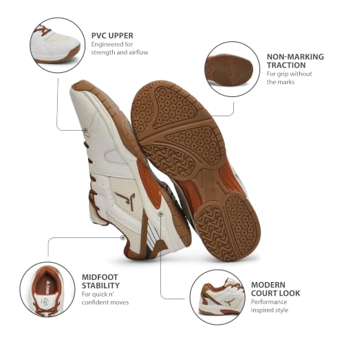 Image of Campus Men's Smash LINE Indoor Multi-Court Non-Marking Badminton Shoes