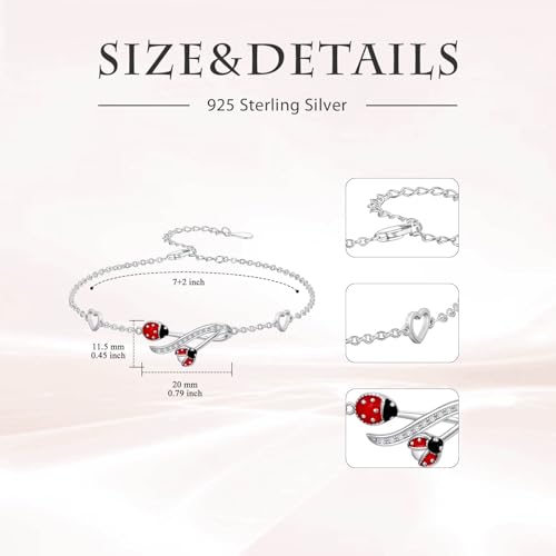 Image of 925 Sterling Silver Layered Ankle Bracelets for Women Jewelry Gifts | 925 Sterling Silver Layered Sea Turtles /Elephant /Wave Anklet Animal Bracelet Summer Ocean Beach Jewelry Gifts for Women
