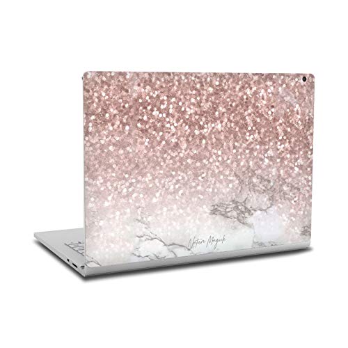 Autocollant Microsoft Surface Book 2 Nature Magick en vinyle marbre rose