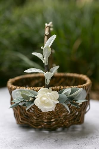 Willowflowergirlbasketbohowoodflowergirlbasketrusticweddingbasketwgreenerydecorromanticwillowgiftbasketbyraggawedding Urban Country Home Decor Willow flower girl basket boho wood flower girl basket rustic wedding basket wgreenery decor romantic willow gift basket by ragga wedding urban country home decor