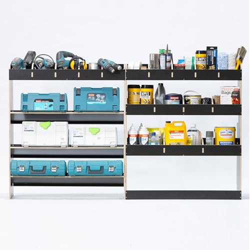 Van Racking for Ford Transit Custom SWB (L1) 2024+ HEXABOARD - Driver Side - Image 8