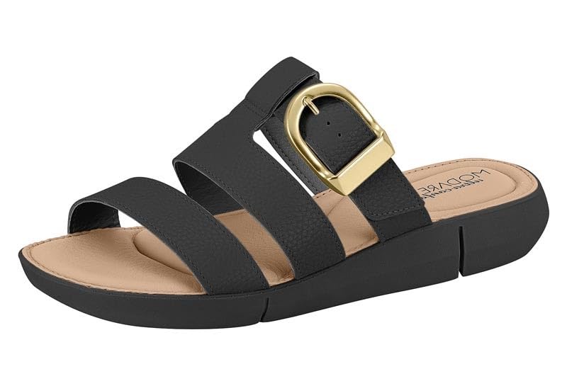 Sandales à bout ouvert ultra confortables à semelle moelleuse amortissante