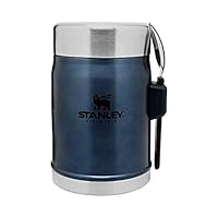 Stanley The Legendary Food Jar + Spork 14oz Nightfall,Dark Blue