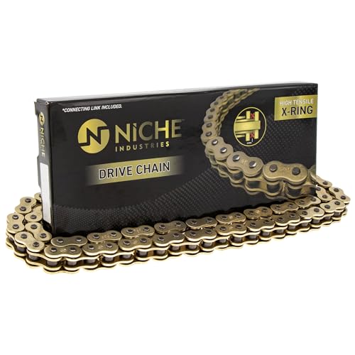 Image of NICHE Gold 520 X-Ring Chain 108 Links with Connecting Master Link