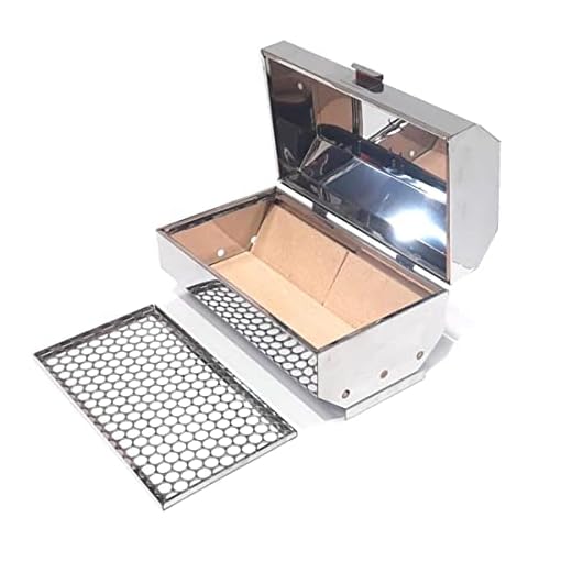 Churrasqueira a Bafo Inox Tijolo Refratário Pequena Portatil