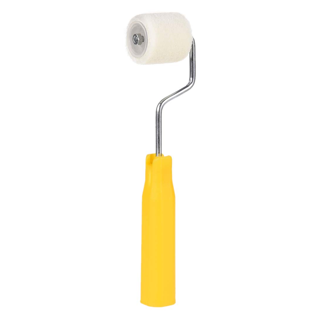 sourcing map Laine Peinture Rouleau Brosse 3cm pour Ménage Peinture Murale Procession avec Plastique Poignée
