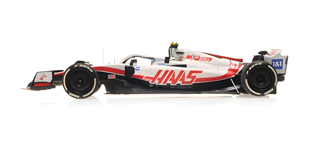 Miniature Haas VF-22 F1 – Mick Schumacher, 6e Place Autriche, Minichamps 1/43