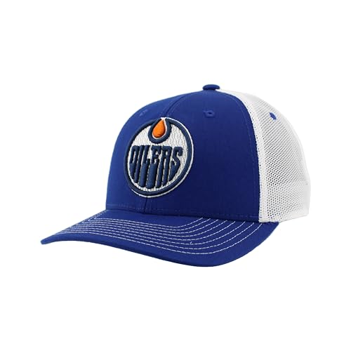 Edmonton Oilers NHL Officially Licensed Adjustable Snapback Hat Dakota Icon Team Color