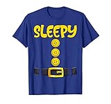 Somnole Costume de nain d'Halloween assorti - Sleepy Costume T-Shirt
