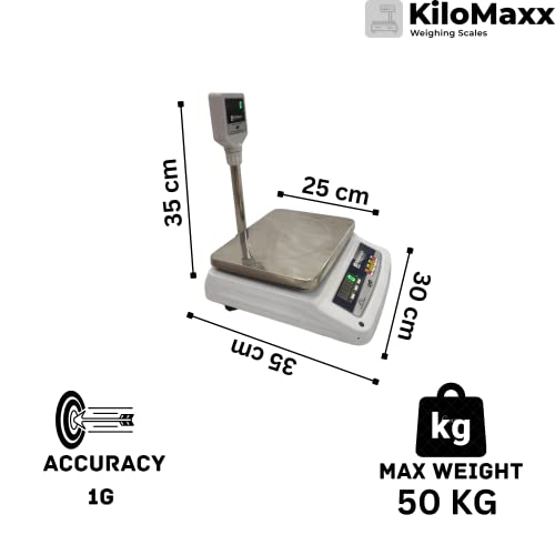 KiloMaxx KM15, 50Kg Weight Machine/Weight Scale/Electric Computer Kata