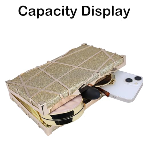 Evening Bag Small Clutch Purses Leopard Purse Formal Wedding Handbag for Women Fashion Crossbody Bags With Chain - Image 5